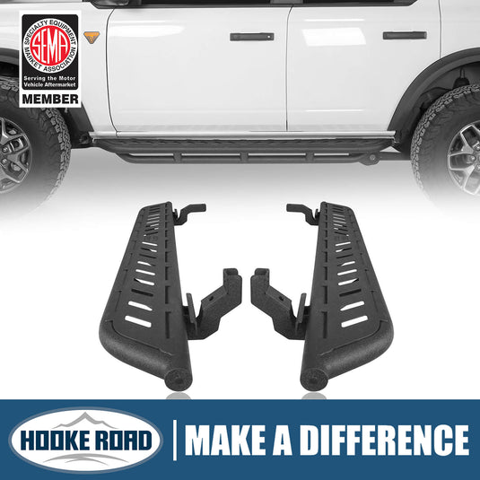 Bronco Nerf Side Step Bars (21-22 Ford) - HookeRoad BXG.8902-S 1