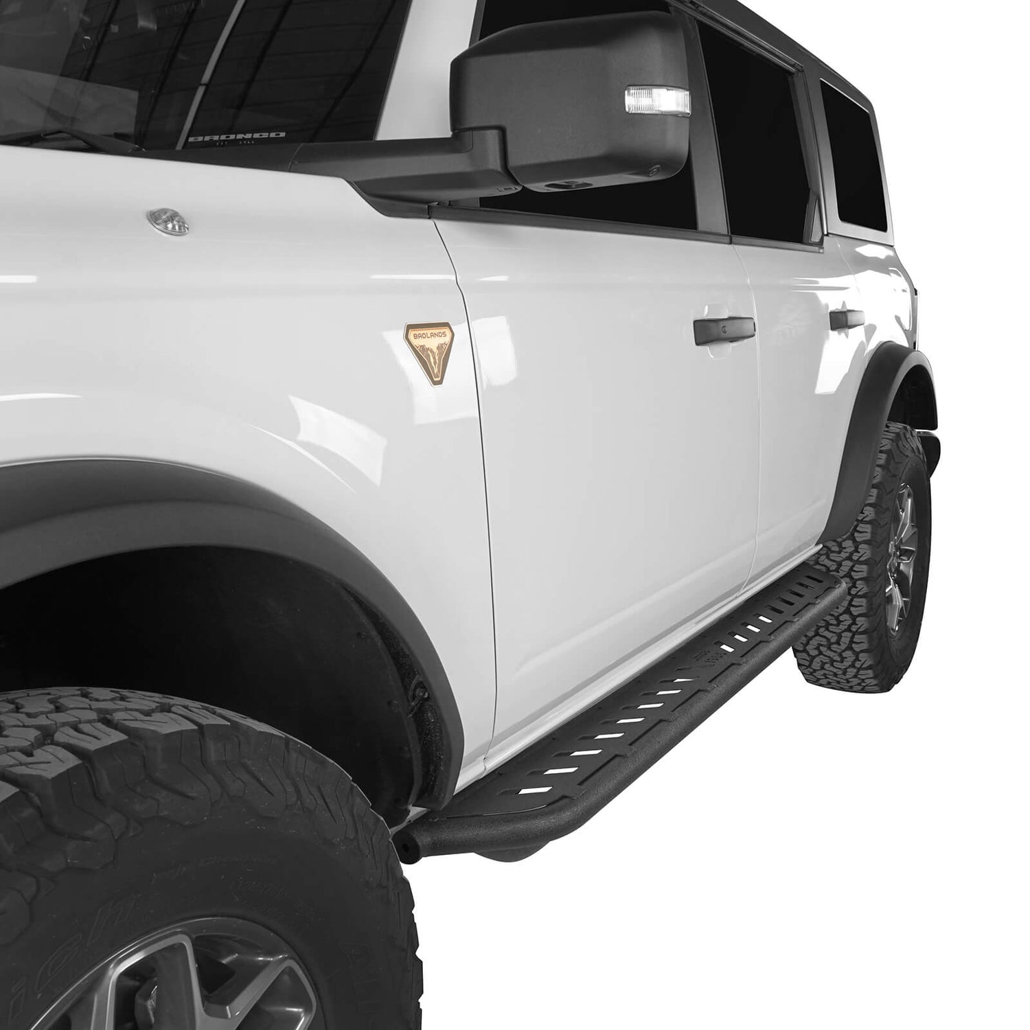 Bronco Nerf Side Step Bars for 2021 2024 Ford HookeRoad Hooke