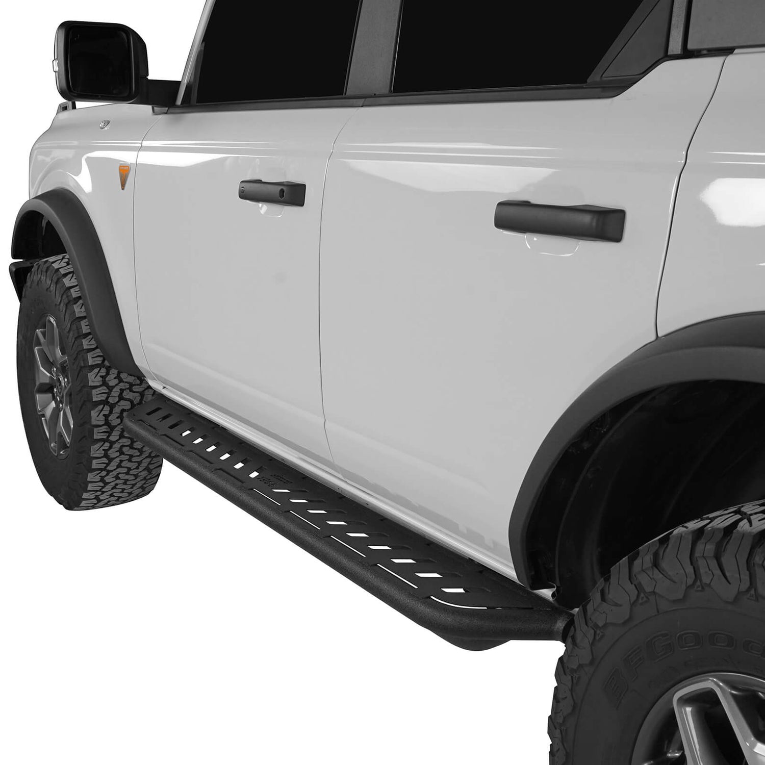 Bronco Nerf Side Step Bars for 2021-2026 Ford - Hooke Road – Hooke Road 4x4