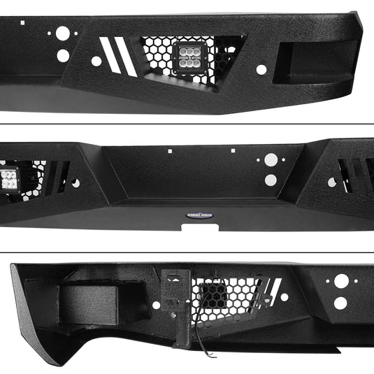 Hooke Road Chevrolet Front Bumper & Rear Bumper Combo(16-18 Chevy Silverado 1500)