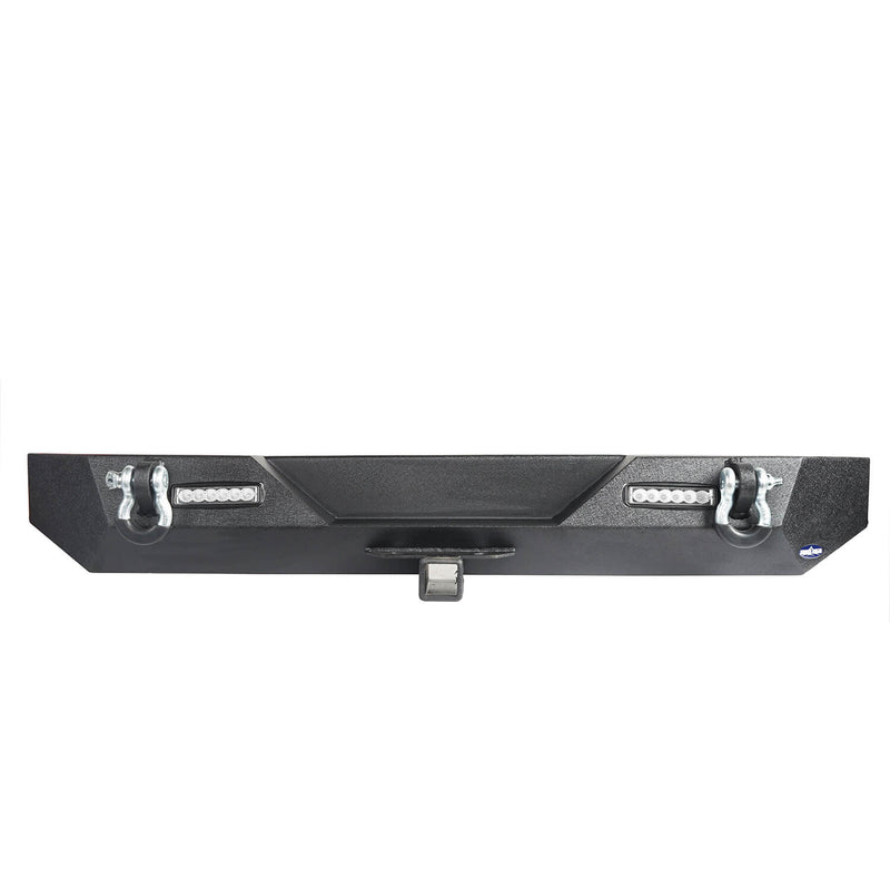 Load image into Gallery viewer, Hooke Road Different Trail Front Bumper and Rear Bumper Combo for Jeep Wrangler YJ TJ 1987-2006 BXG120149 Jeep TJ Front and Rear Bumper Combo u-Box Offroad 11
