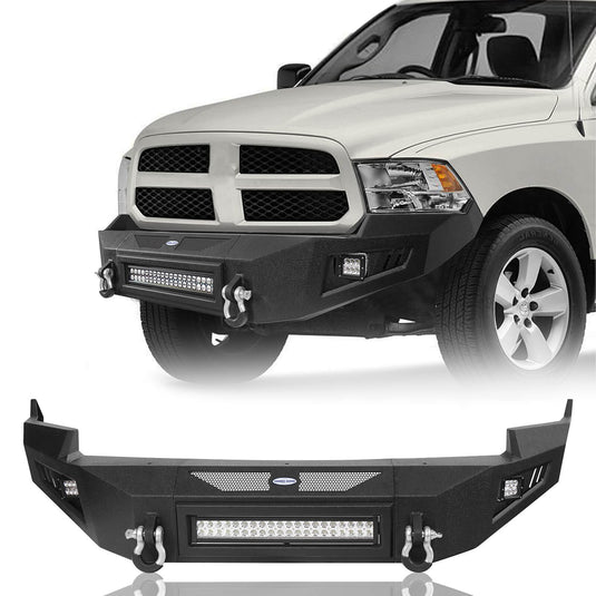 Dodge Ram 1500 aftermarket Front Bumper Ram Full Width Front Bumper for Dodge Ram 1500 B6201 2