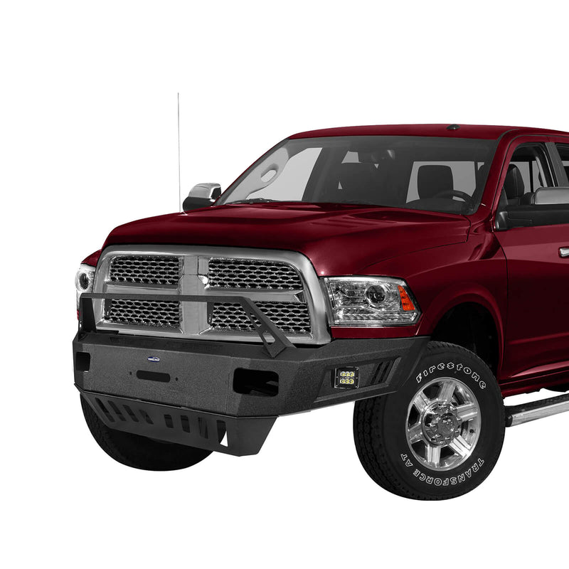 Load image into Gallery viewer, Dodge Ram 2500 Winch Front Bumper w/Skid Plate for Ram 2500 2010-2018 4
