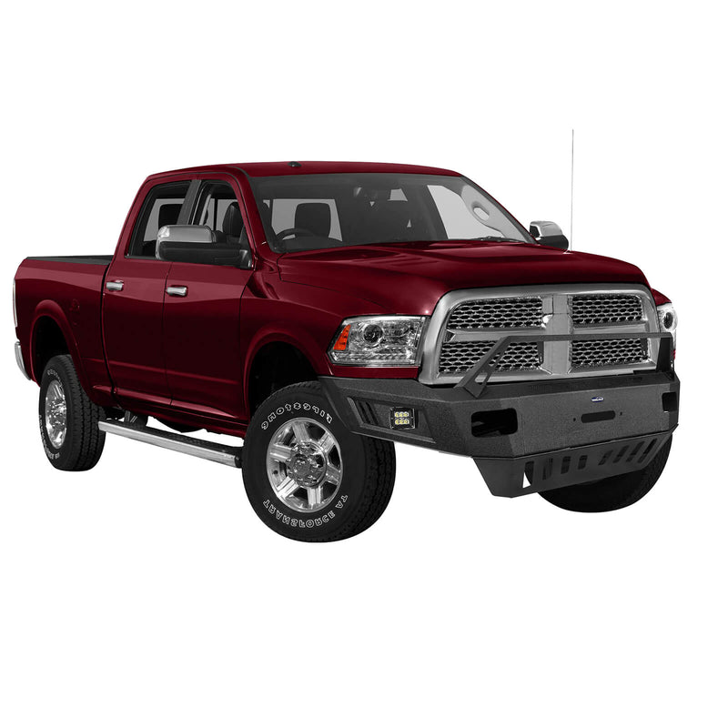 Load image into Gallery viewer, Dodge Ram 2500 Winch Front Bumper w/Skid Plate for Ram 2500 2010-2018 5

