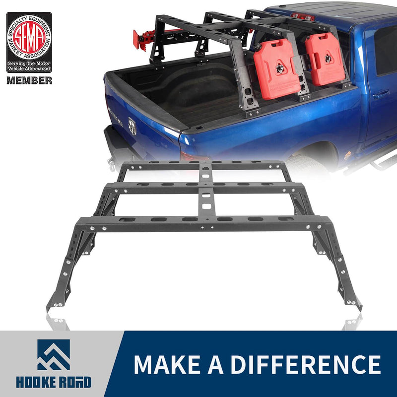 Load image into Gallery viewer, Hooke Road High Bed Rack MAX 13.8 inch(09-18 Dodge Ram 1500)
