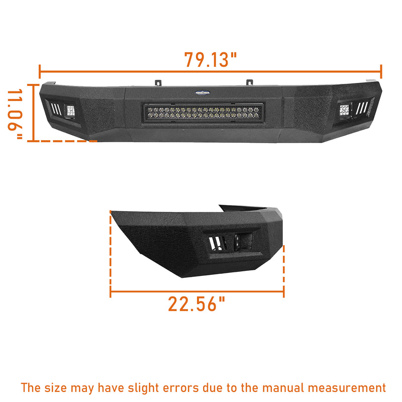 Load image into Gallery viewer, Hooke Road F150 Front Bumper for 2009-2014 Ford F-150 (Excluding Raptor)  bxg8212 12
