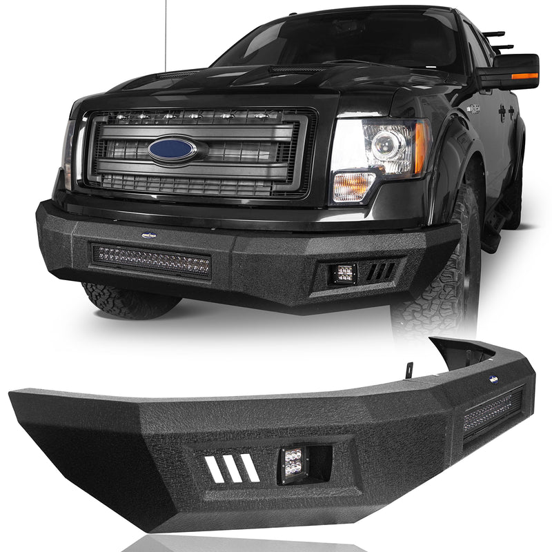 Load image into Gallery viewer, Hooke Road F150 Front Bumper for 2009-2014 Ford F-150 (Excluding Raptor)  bxg8212 2
