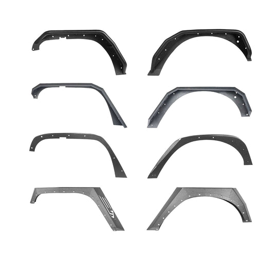 Hooke Road Fender Flares(07-18 Jeep Wrangler JK)