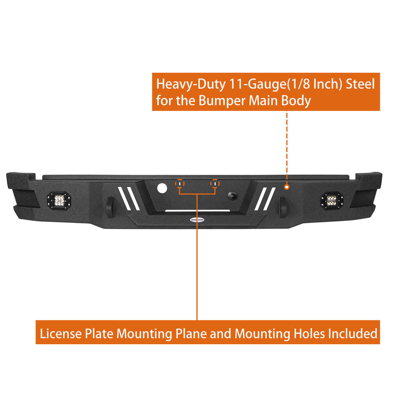 Load image into Gallery viewer, Ford Pickup Truck HR Rear Bumper Replacement (05-07 F-250 F-350 ) - Hooke Road
