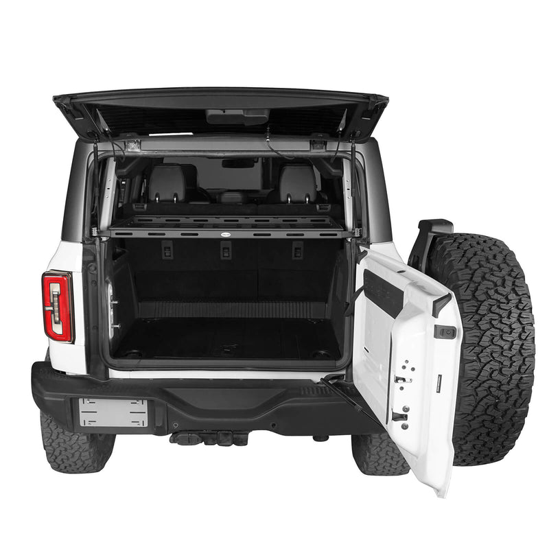 Load image into Gallery viewer, Bronco Interior Cargo Rack Shelf (21-23 Ford 4-Door Hardtops)  - HookeRoad b8907-S 3
