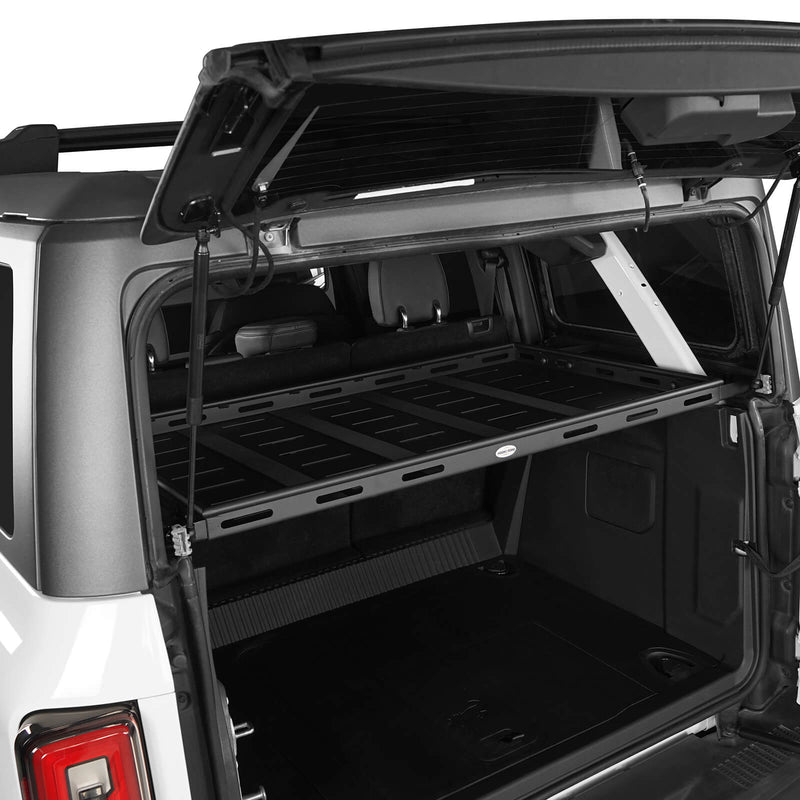 Load image into Gallery viewer, Bronco Interior Cargo Rack Shelf (21-23 Ford 4-Door Hardtops)  - HookeRoad b8907-S 5
