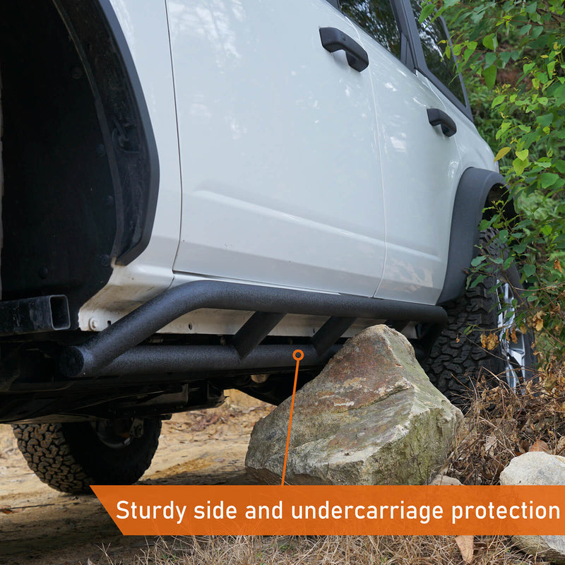 Load image into Gallery viewer, Ford Bronco 21-23 4-Door Tube Slider Rocker Guards - HookeRoad BXG.8904-S 5
