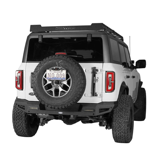 21-23 Ford Bronco Aftermarket Offroad Rear Bumper (Excluding Raptor) b8910s 3