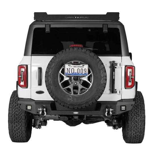 Ford Bronco Aftermarket Rear Bumper Classic Excluding Raptor b8909s 3