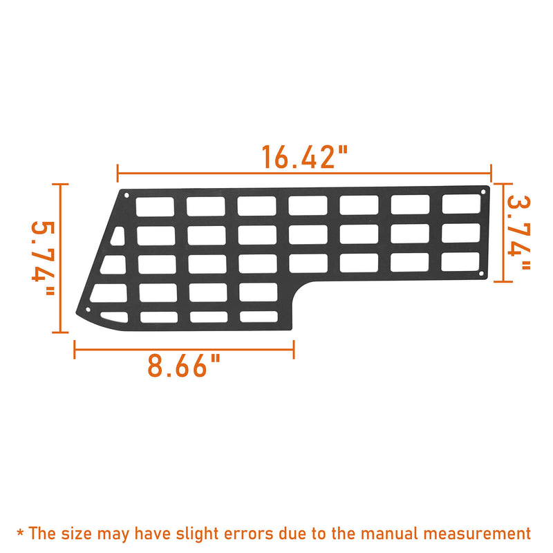 Load image into Gallery viewer, Ford Bronco Center Console MOLLE Storage Panel - HookeRoad ft20012 9
