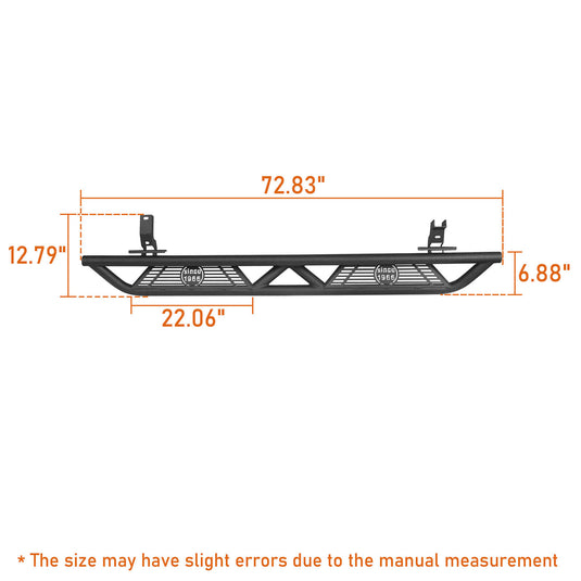 Ford Bronco Nerf Bars Side Step Running Boards (21-22 Models) - HookeRoad BXG.8903-S 12