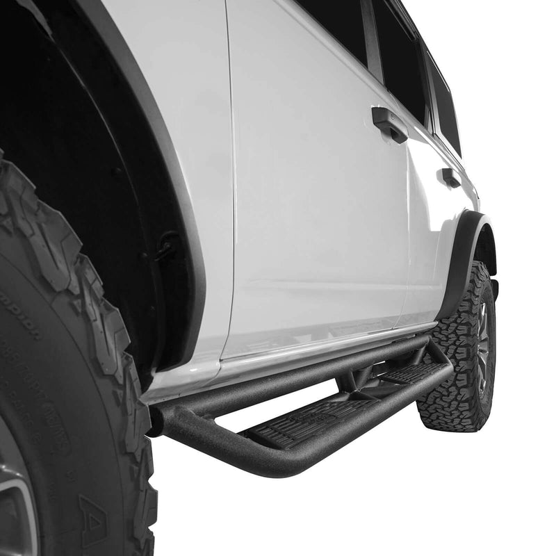 Load image into Gallery viewer, Ford Bronco Nerf Bars Side Step Running Boards (21-22 Models) - HookeRoad BXG.8903-S 5
