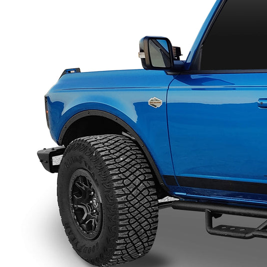 Ford Bronco 2DR 2021-2023 KBD 4 Piece Polyurethane Fender Flares Kit Ford Bronco 2DR 2021-2023 KBD 4 Piece Polyurethane Fender Flares Kit