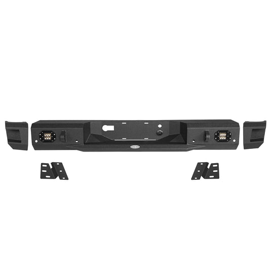 Ford Discovery Black Rear Bumper Replacement (06-14 Ford) -  Hooke Road BXG.8203-S 11