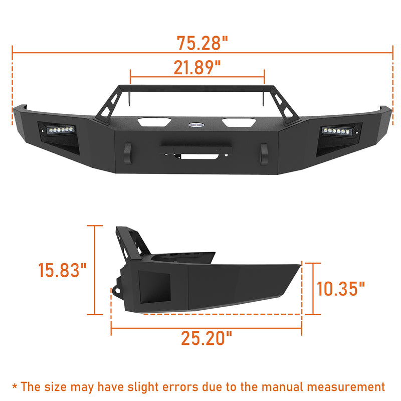 Load image into Gallery viewer, 2004-2008 Ford F-150 Aftermarket Front Winch Bumper Discovery Ⅰ - Hooke Road b8001 12
