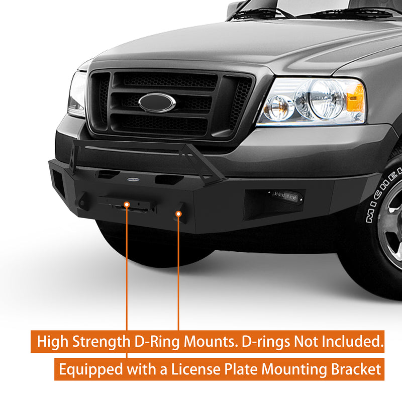 Load image into Gallery viewer, 2004-2008 Ford F-150 Aftermarket Front Winch Bumper Discovery Ⅰ - Hooke Road b8001 5
