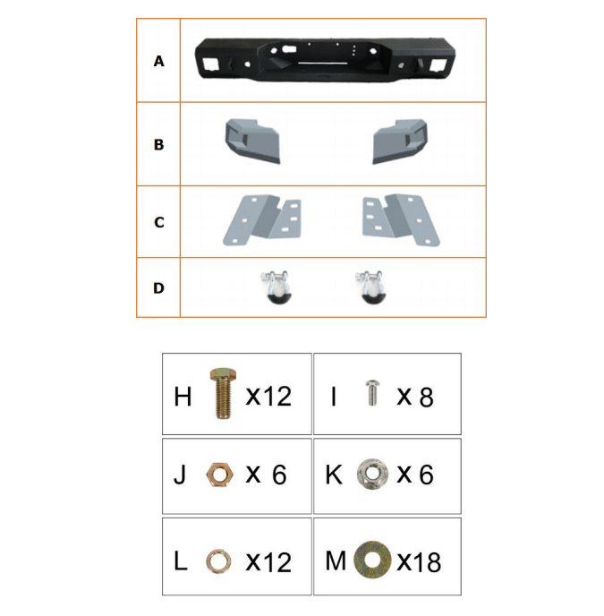 Load image into Gallery viewer, Hooke Road Front Bumper / Rear Bumper / Roof Rack(09-14 F-150 SuperCrew,Excluding Raptor)
