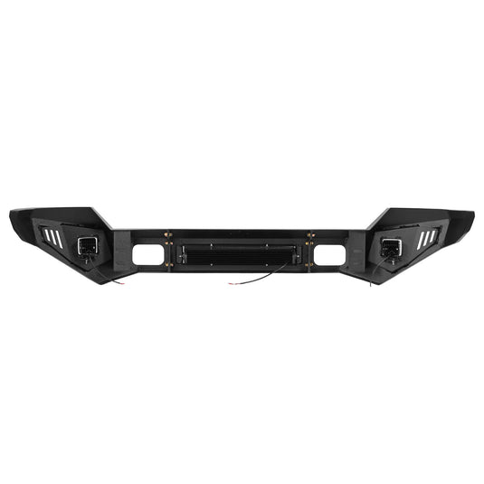 Ford F-250 Full Width Front Bumper with LED Flood Spot Combo Light Bar for 2011-2016 F-250 B8521 9