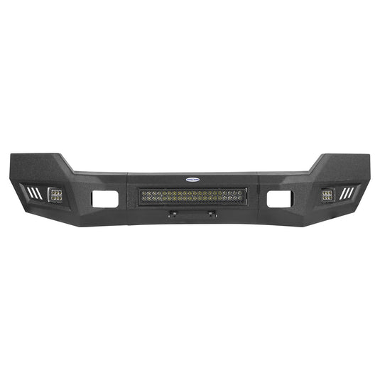 Ford F-250 Full Width Front Bumper with LED Flood Spot Combo Light Bar for 2011-2016 F-250 B8522 6