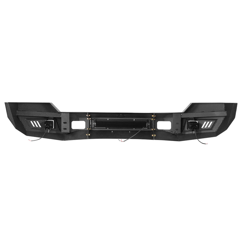 Load image into Gallery viewer, Ford F-250 Full Width Front Bumper with LED Flood Spot Combo Light Bar for 2011-2016 F-250 B8522 7
