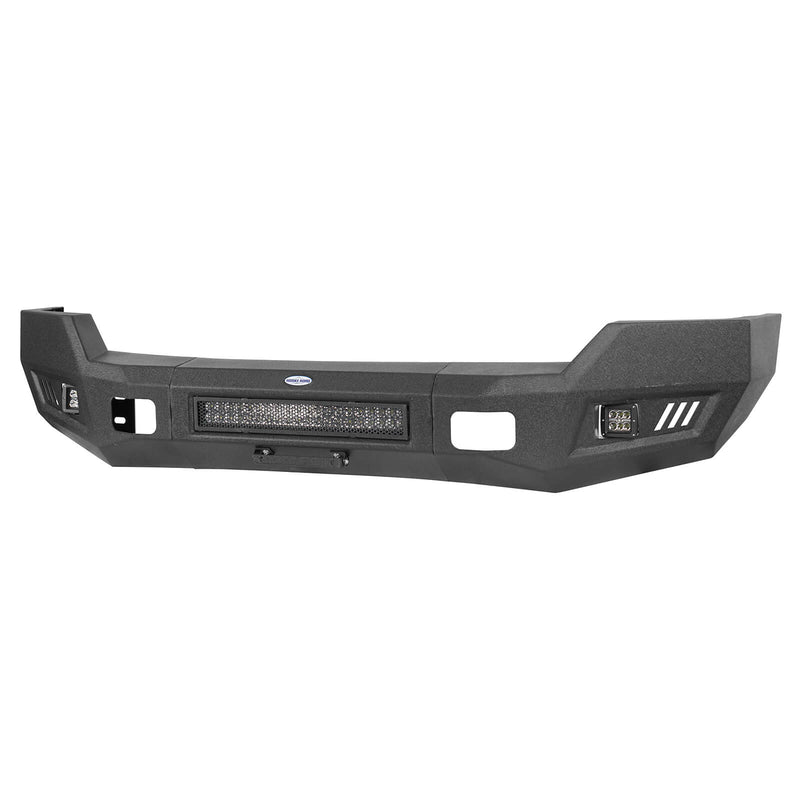 Load image into Gallery viewer, Ford F-250 Full Width Front Bumper with LED Flood Spot Combo Light Bar for 2011-2016 F-250 B8522 8
