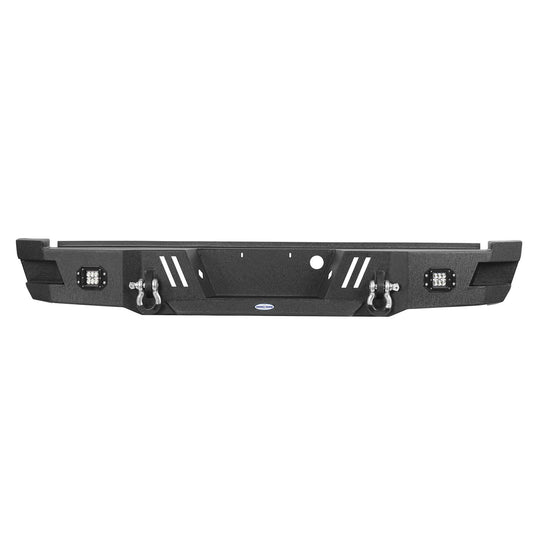 Ford F-250 Rear Bumper with LED White Square Floodlights for 2011-2016 F-250 B8524 10