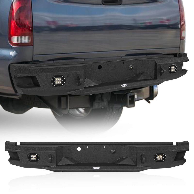Load image into Gallery viewer, Ford Pickup Truck Rear Aftermarket Bumper (05-07 F-250) - Hooke Road b8503 2
