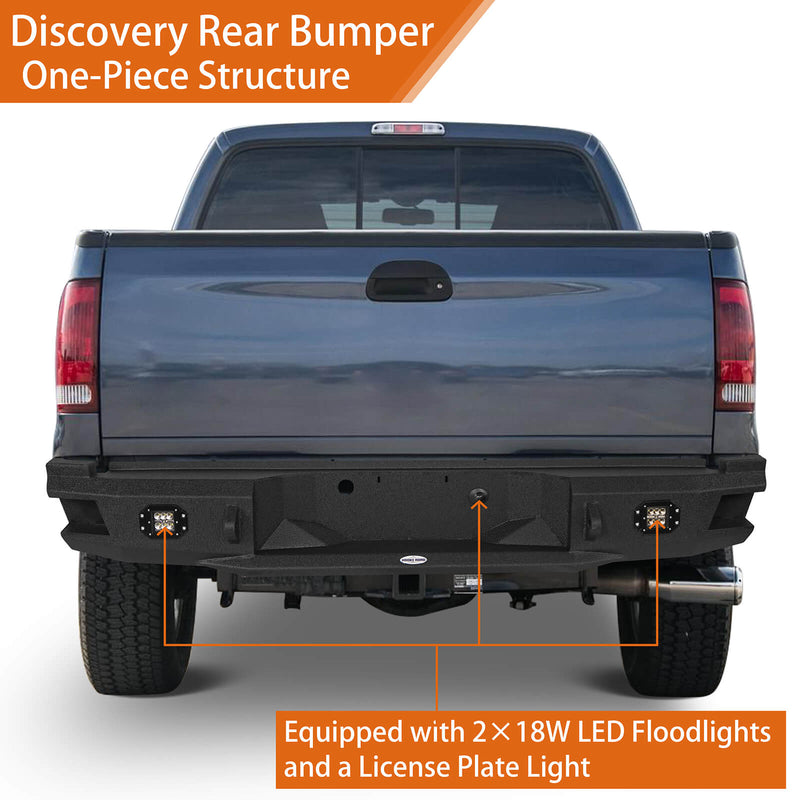 Load image into Gallery viewer, Ford Pickup Truck Rear Aftermarket Bumper (05-07 F-250) - Hooke Road b8503 4
