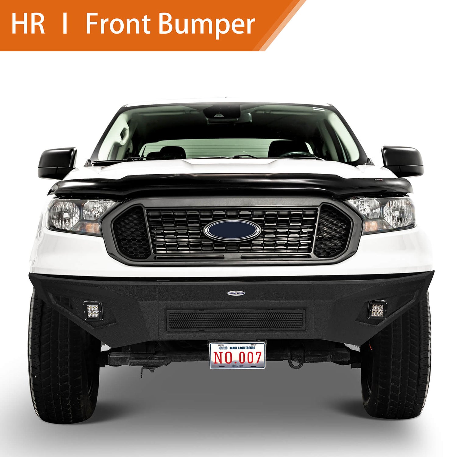 Ford Ranger Racing Bumper Ford HR Ⅰ Front Aftermarket Bumper Fits For 19-23 Ranger - Hooke Road ...