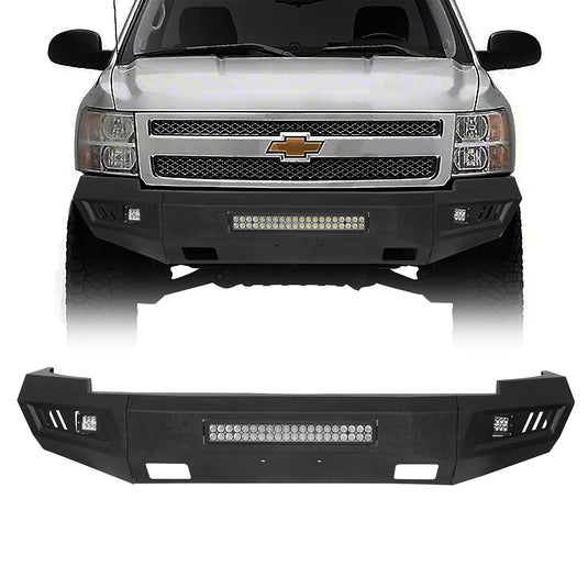 Hooke Road Front Bumper HR(07-13 Chevy Silverado 1500 Gen 2)