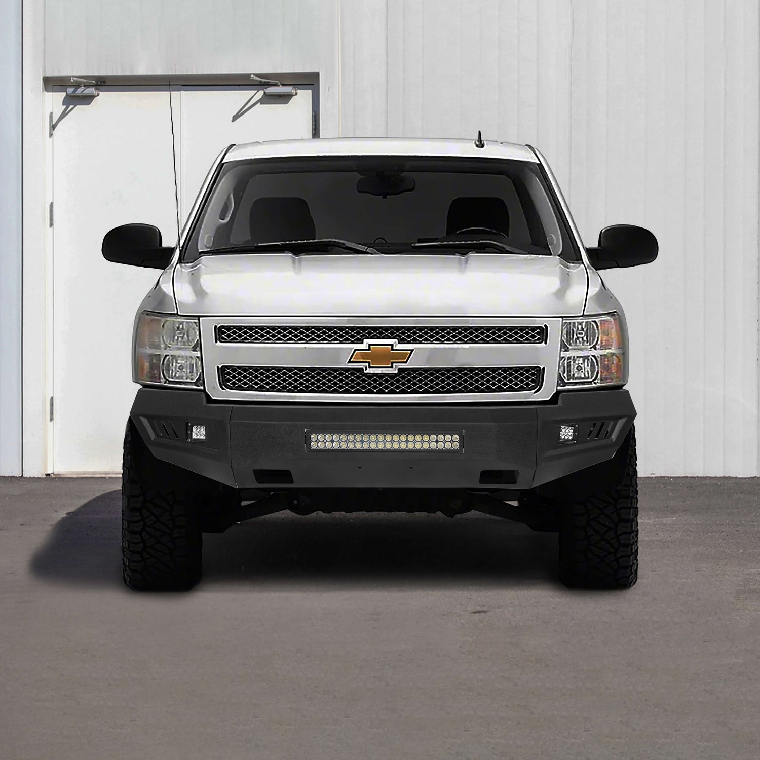 HookeRoad Chevrolet Front Bumper for 2007-2013 Chevy Silverado 1500 Gen