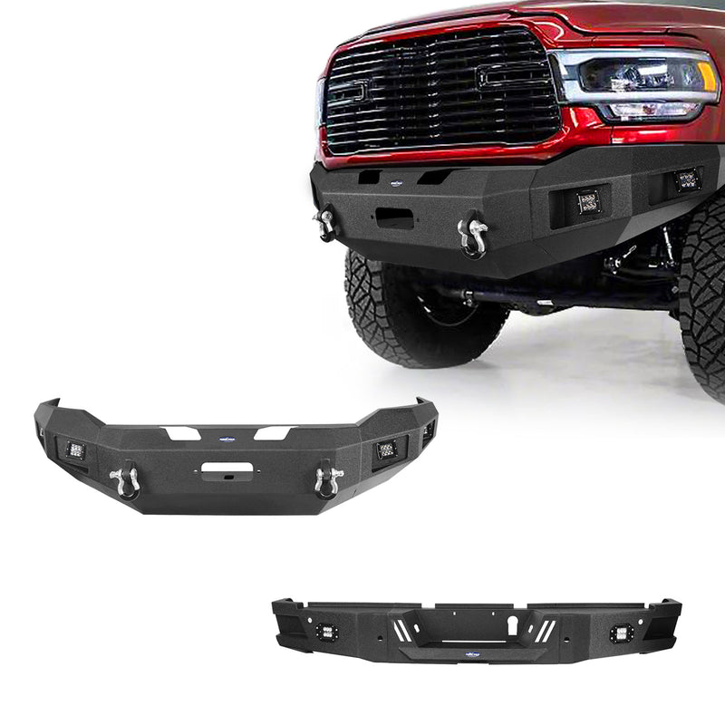 Load image into Gallery viewer, Hooke Road Front Bumper &amp; Rear Bumper(19-24 Ram 2500)
