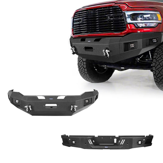 Hooke Road Front Bumper & Rear Bumper(19-24 Ram 2500)