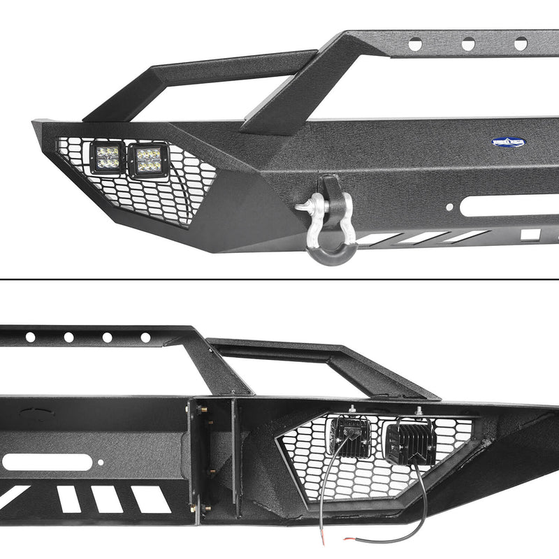 Load image into Gallery viewer, HookeRoad Front Bumper &amp; Back Bumper for 2014-2021 Toyota Tundra b5000+b5002 10
