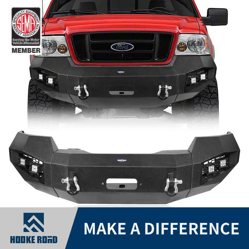 Load image into Gallery viewer, Hooke Road HR Front Bumper (04-08 Ford F-150)
