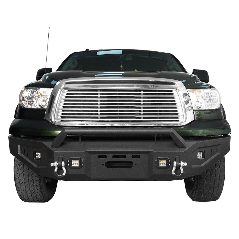 Load image into Gallery viewer, HookeRoad Tundra Front Bumper / Rear Bumper / Roof Rack for 2007-2013 Toyota Tundra Crewmax b5202+b5205+b5206 3
