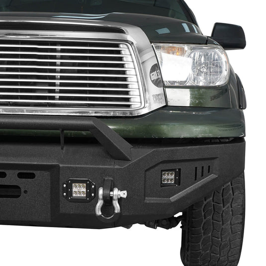 HookeRoad Tundra Front Bumper / Rear Bumper / Roof Rack for 2007-2013 Toyota Tundra Crewmax b5202+b5205+b5206 6