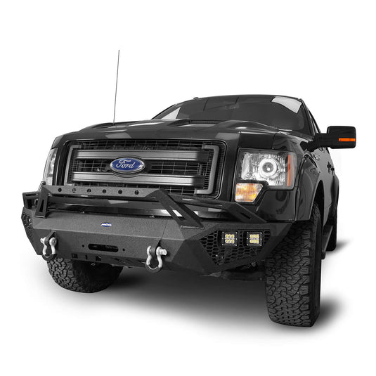 Hooke Road Front Bumper / Rear Bumper / Roof Rack(09-14 F-150 SuperCrew,Excluding Raptor)