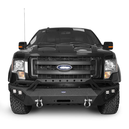 Hooke Road Front Bumper / Rear Bumper / Roof Rack(09-14 F-150 SuperCrew,Excluding Raptor)