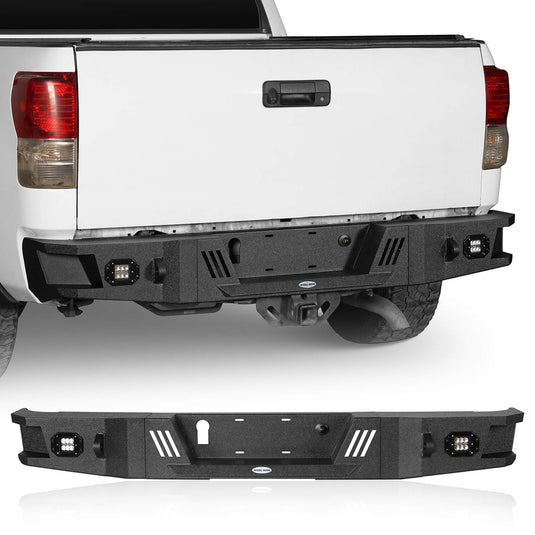 Hooke Road Full Width Bumper Rear Bumper(07-13 Toyota Tundra)