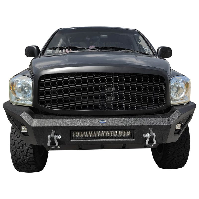 Load image into Gallery viewer, HookeRoad Ram 1500 Full width Front Bumper and Rear Bumper Combo for 2006-2008 Ram1500 BXG65016503-15
