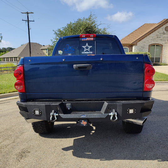 Hooke Road Full Width Front Bumper & Rear Bumper(06-08 Ram 1500) - HR