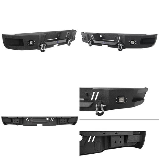 Hooke Road Full Width Front Bumper & Rear Bumper(06-08 Ram 1500) - HR