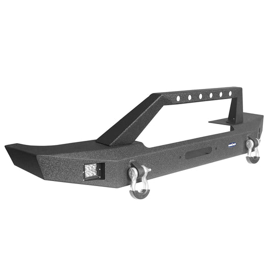 Hooke Road Destroyer Full Width Front Bumper w/ Winch Plate(84-01 Jeep Cherokee XJ)