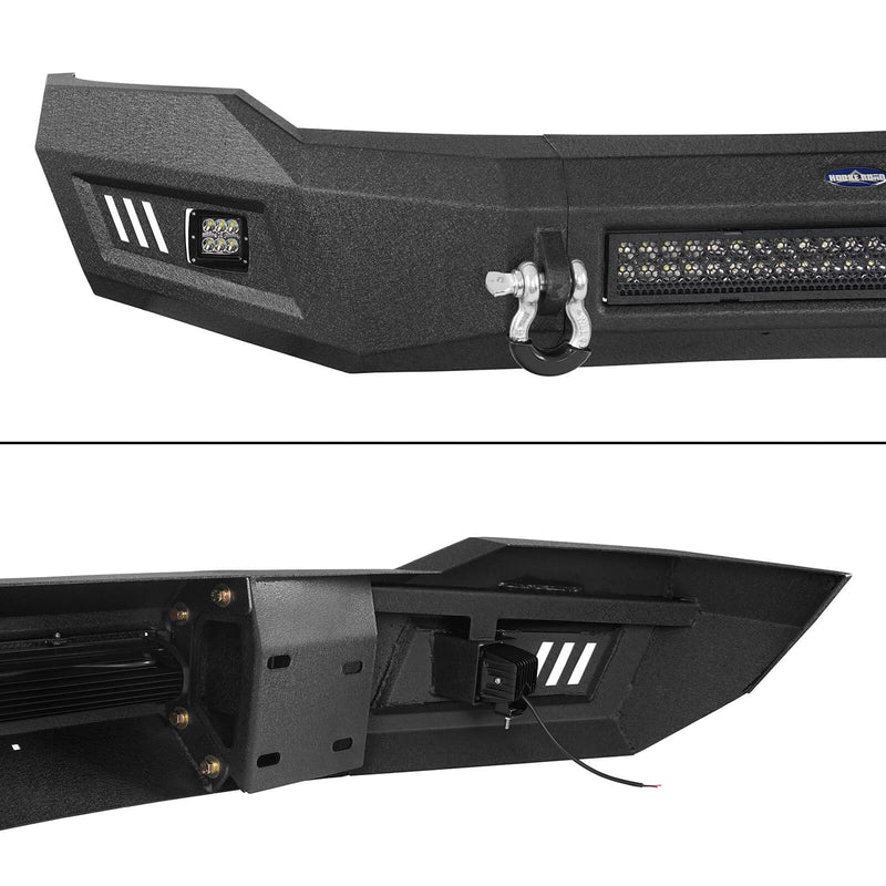 Load image into Gallery viewer, Hooke Road Ram 1500 Full Width Front Bumper w/LED Light  Bar for 2006-2008 Ram 1500  BXG6500 14

